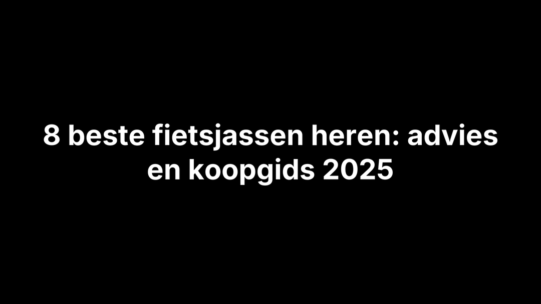 8 beste fietsjassen heren: advies en koopgids 2025 - Brakeaway