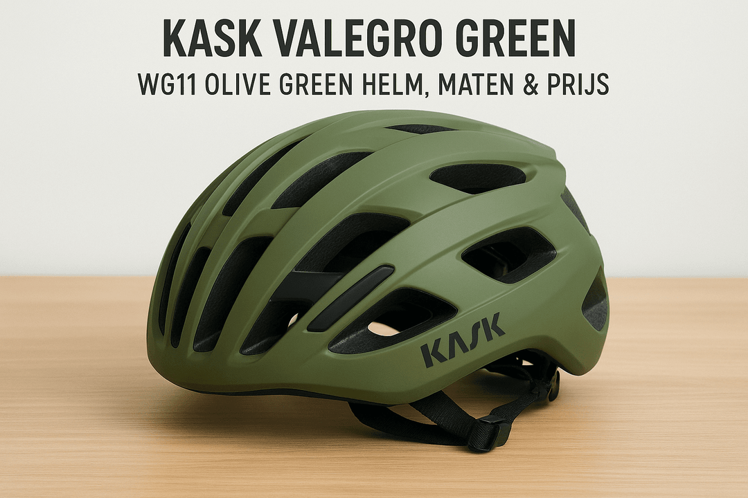 Kask Valegro green: WG11 olive green helm, maten & prijs - Brakeaway